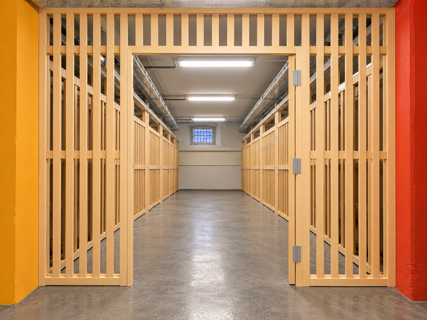 20m² storage room
