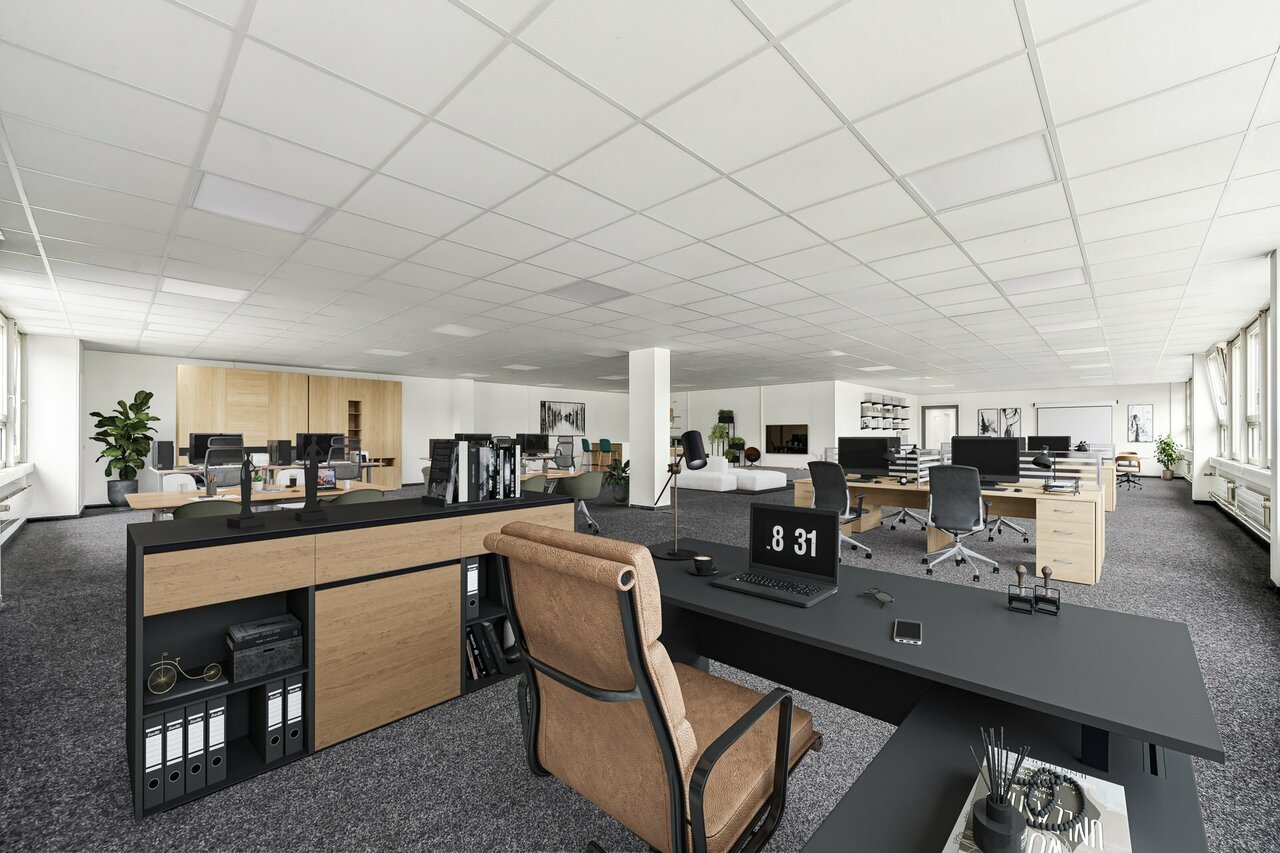 210m² office