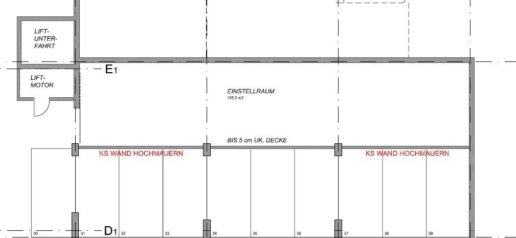 Local de stockage de 100m²