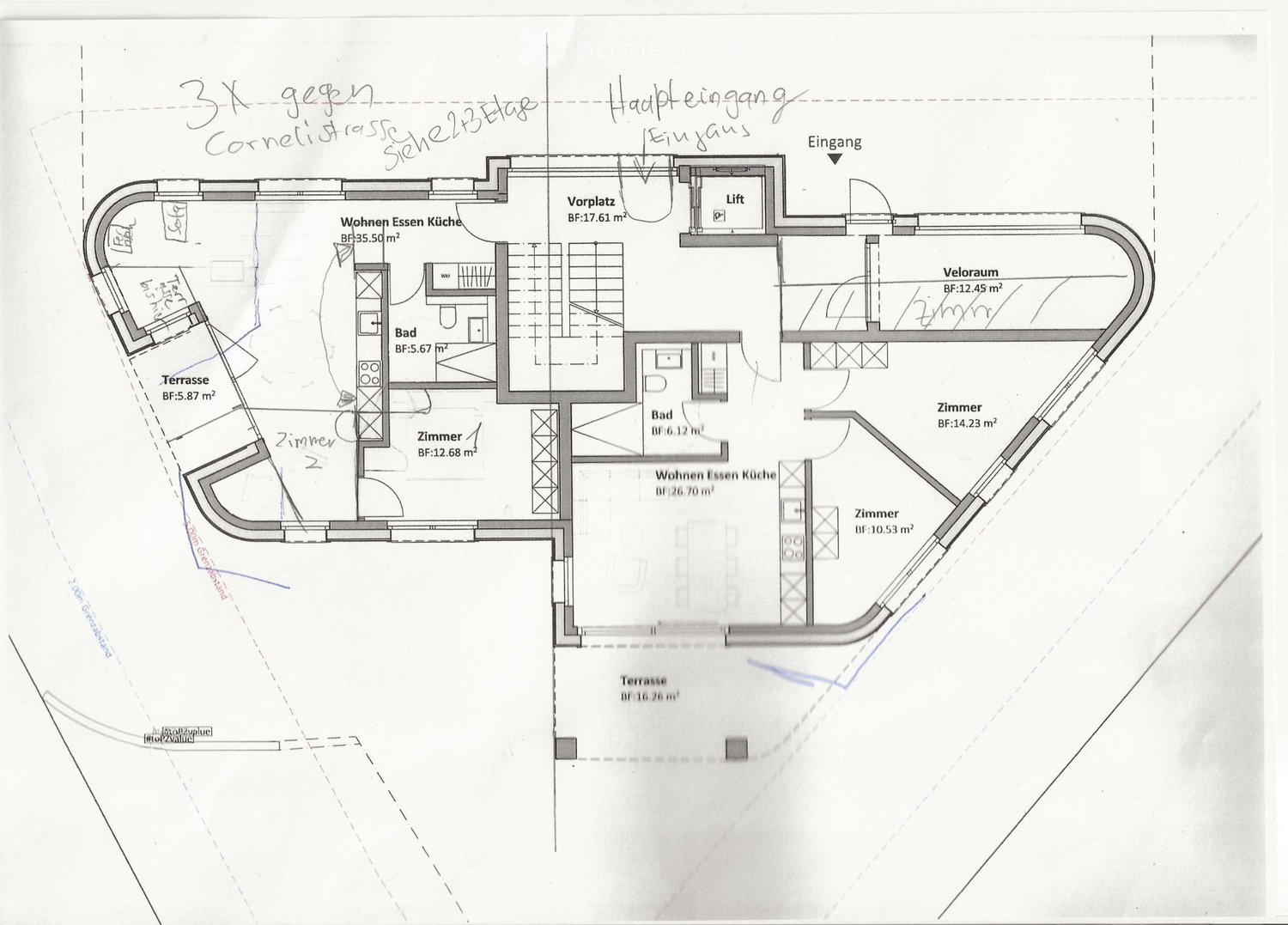 2 ½ rooms apartment