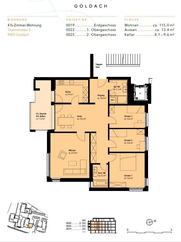 4 ½ rooms apartment, Foto 10 von 10