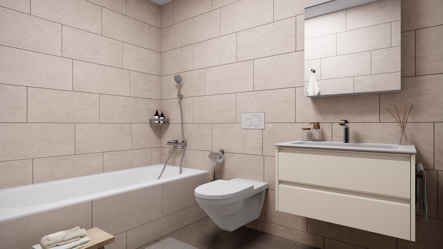 2 ½ rooms apartment