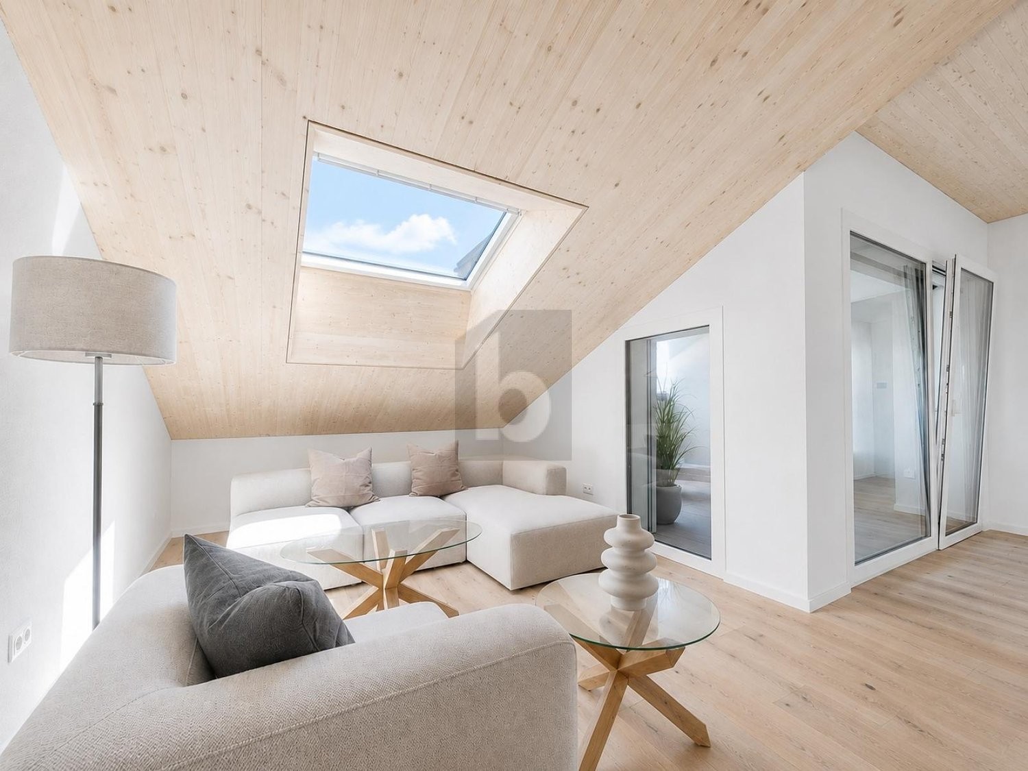 3 ½ rooms roof flat