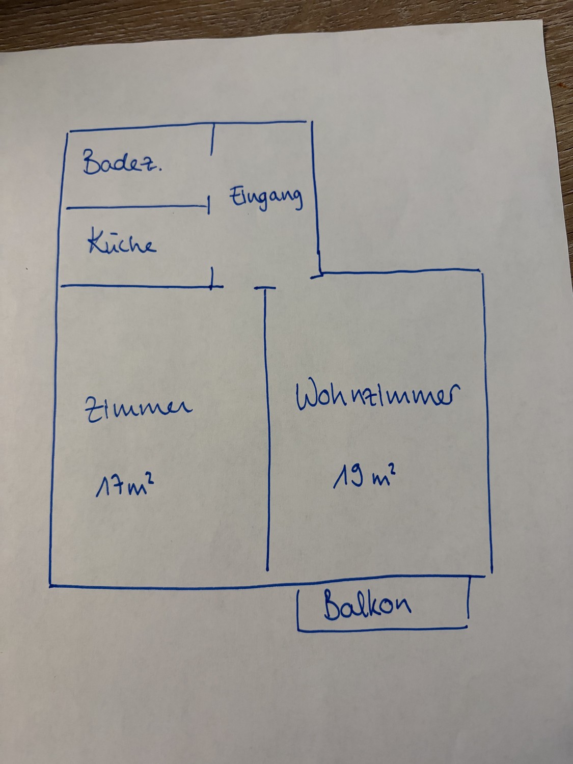 2 ½ rooms apartment