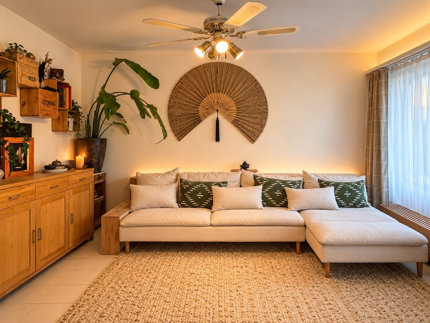 3 ½ rooms furnished flat