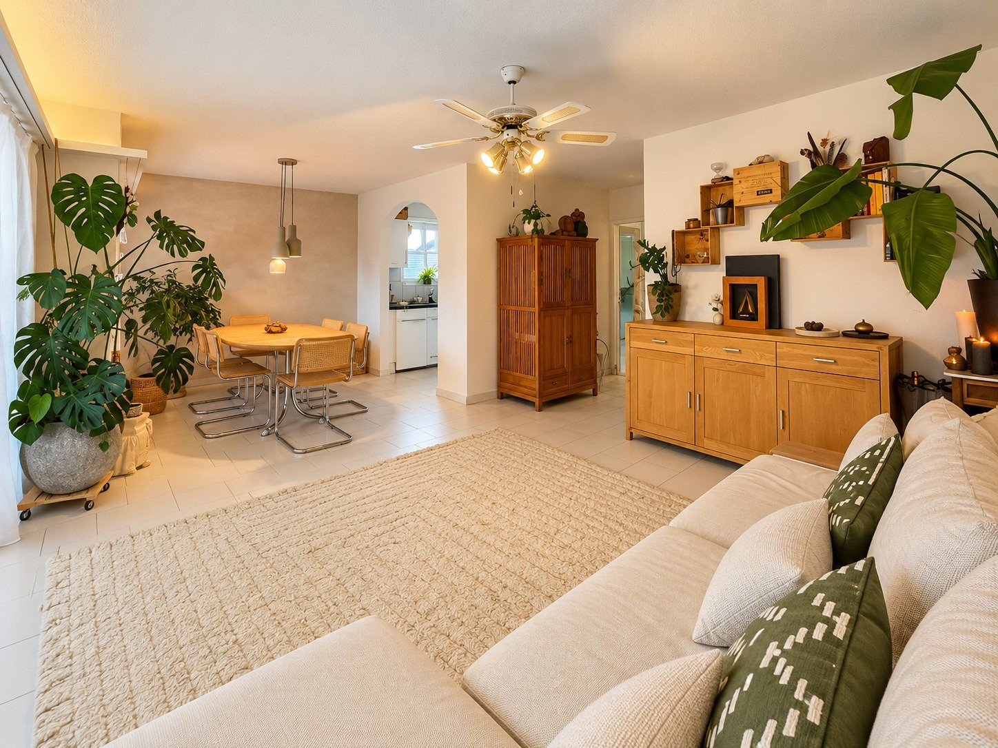 3 ½ rooms furnished flat