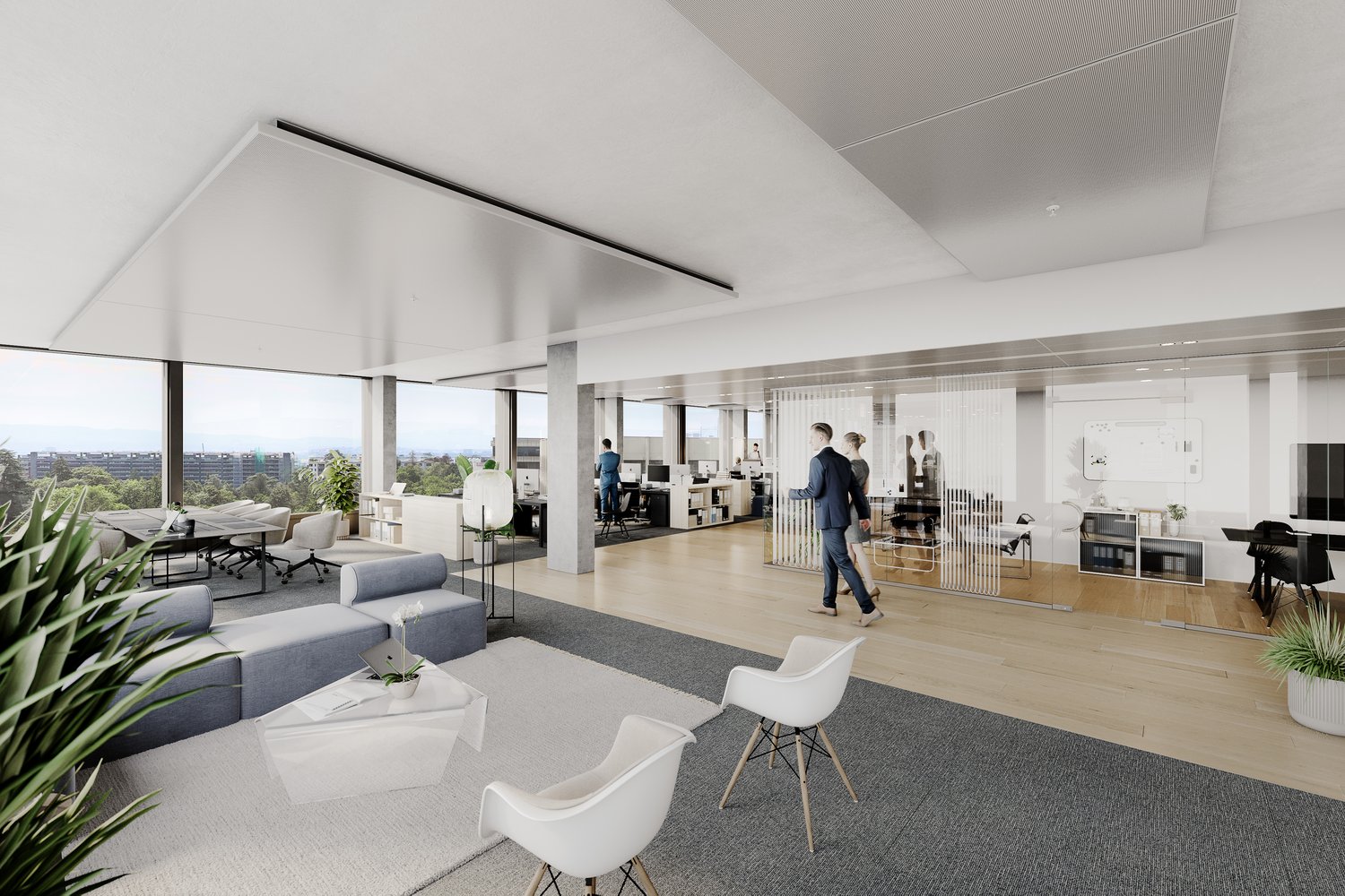 600m² Büro