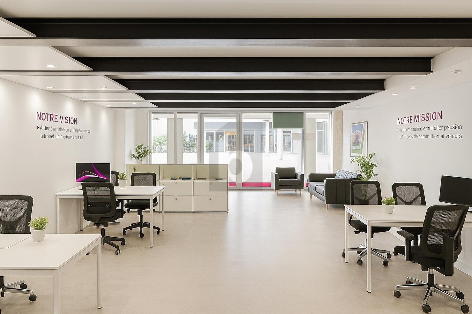 92m² office