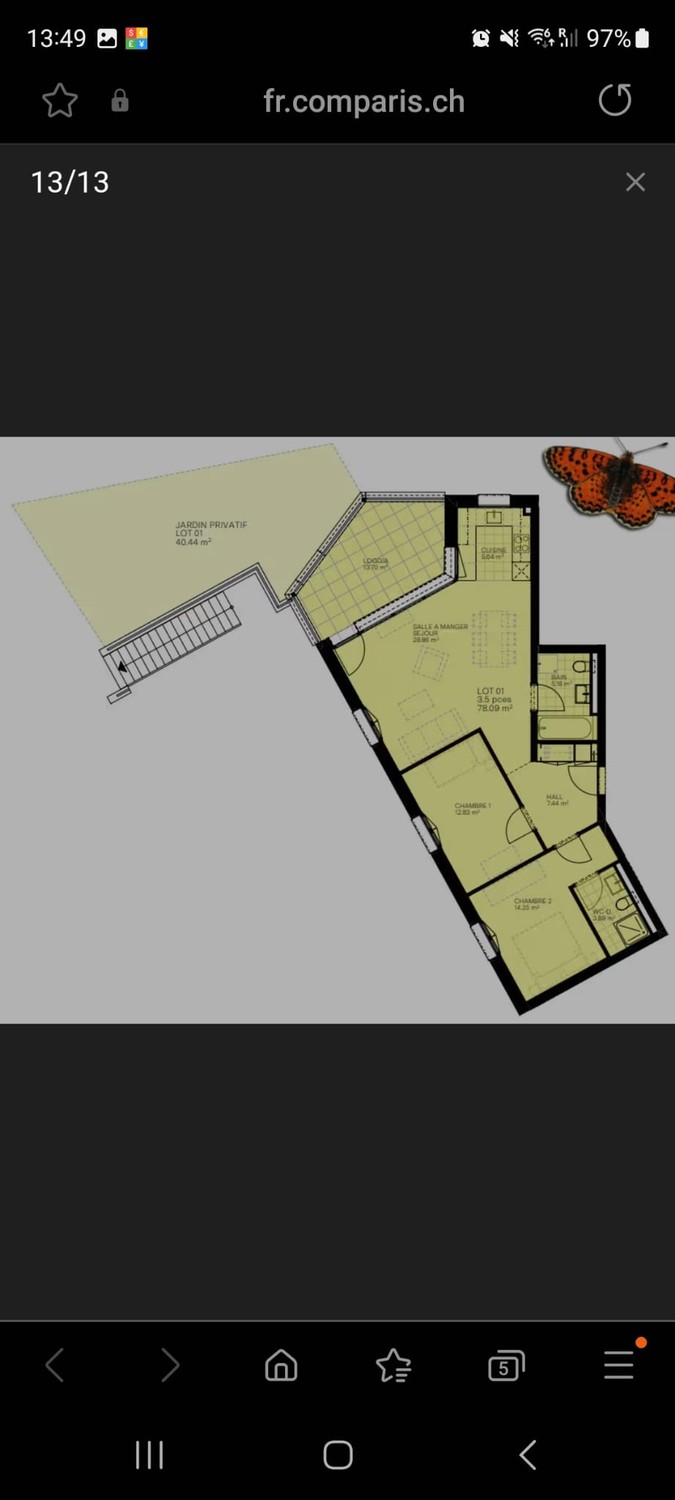 Appartamento 3 ½ locali