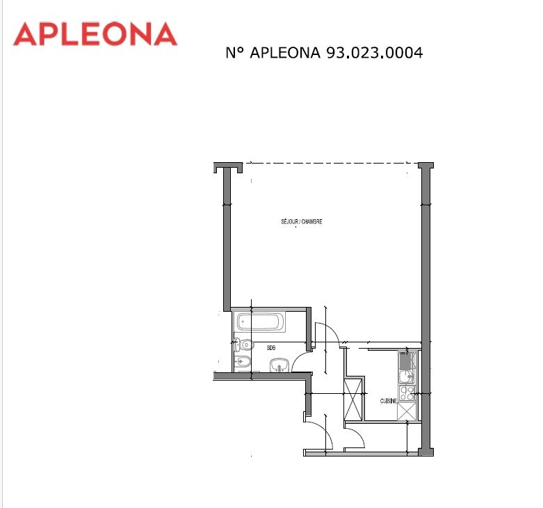 3 rooms apartment