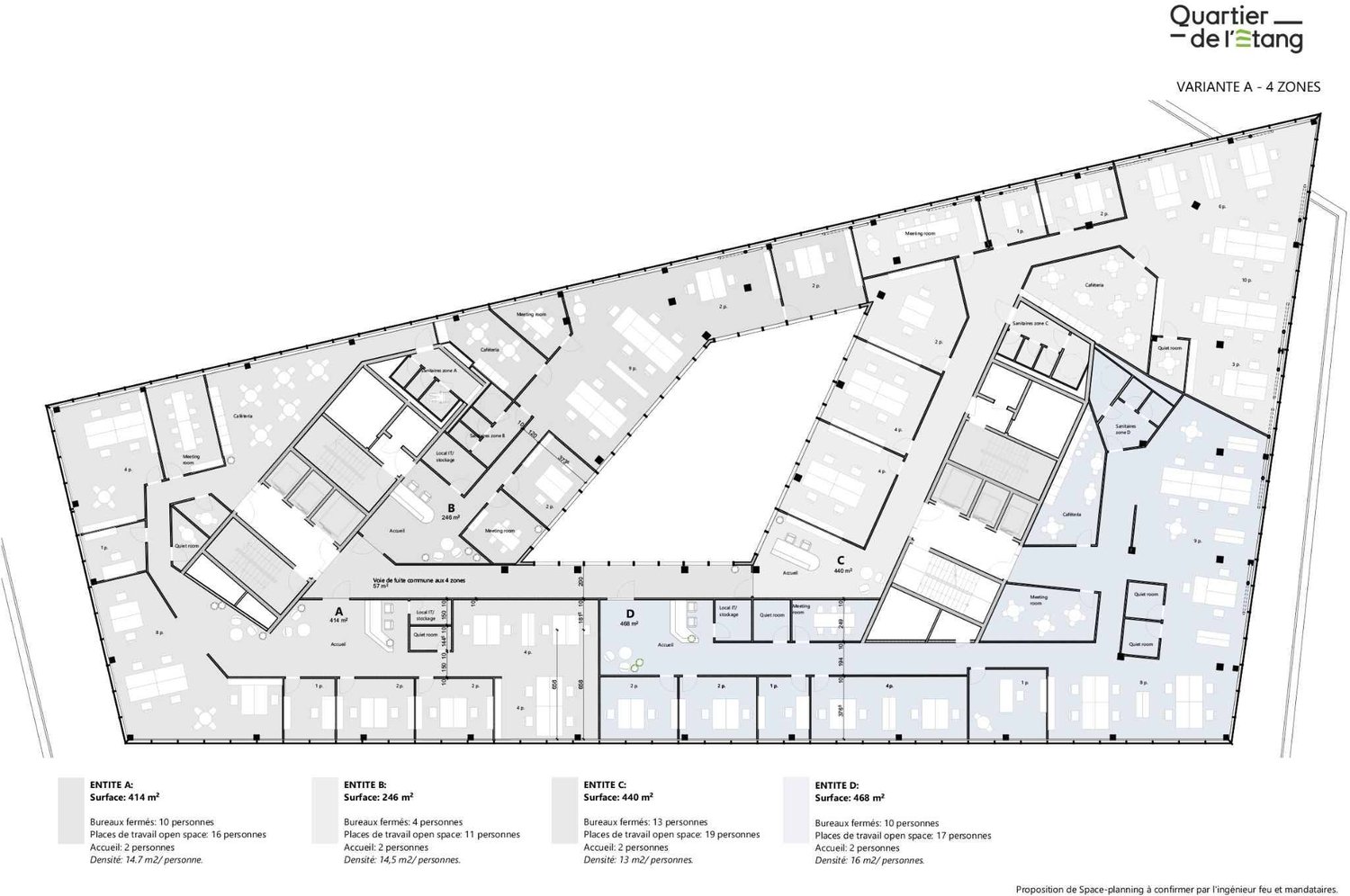 468m² office