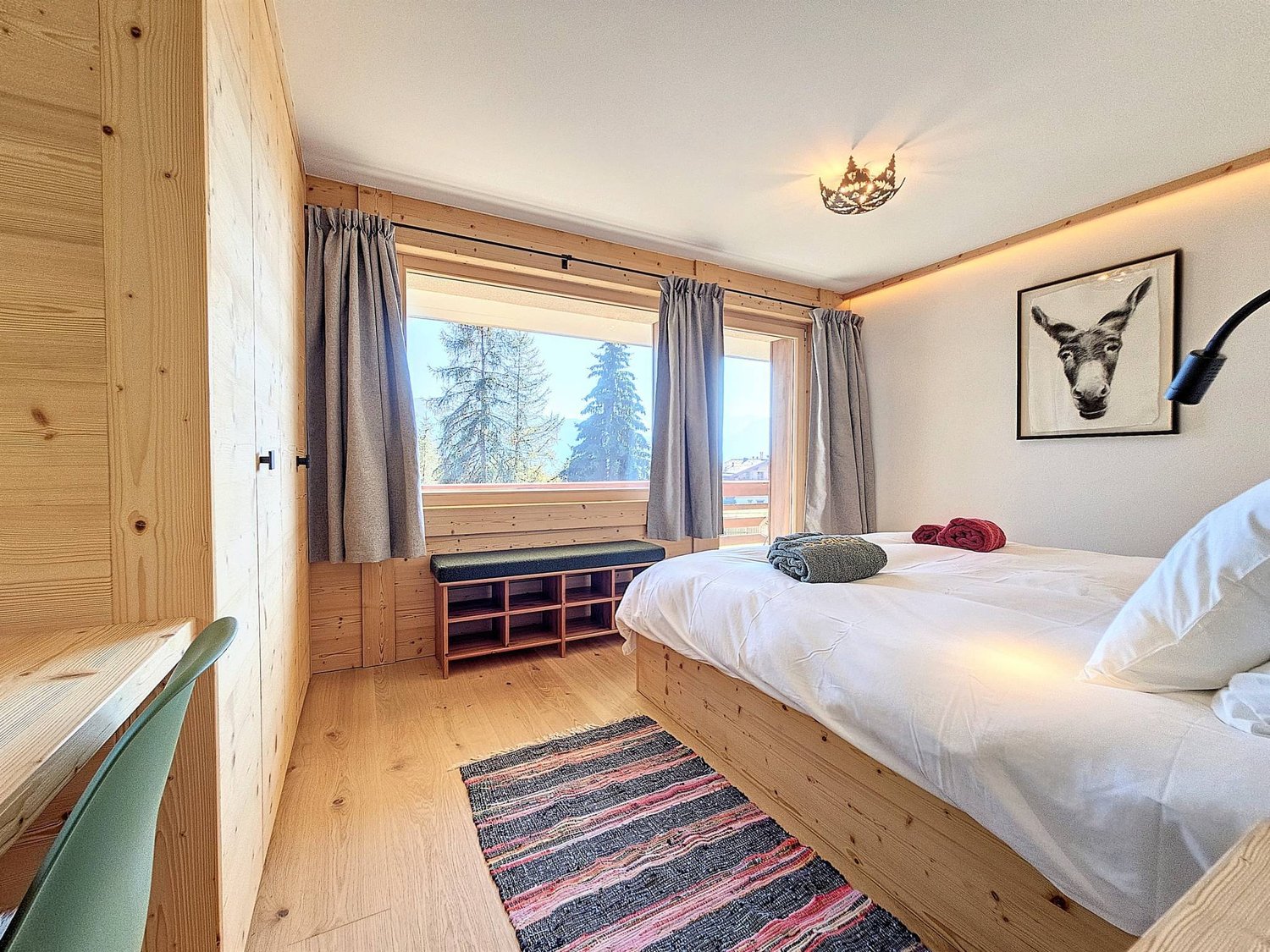 2 rooms furnished flat