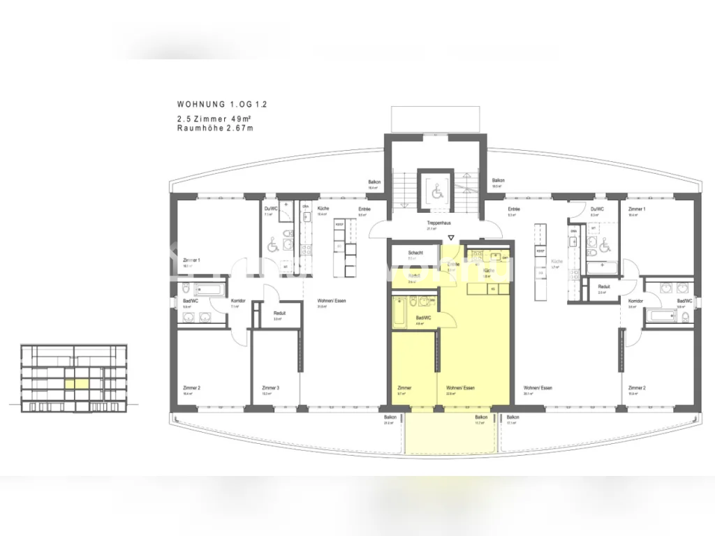 2 ½ rooms apartment, Foto 1 von 10