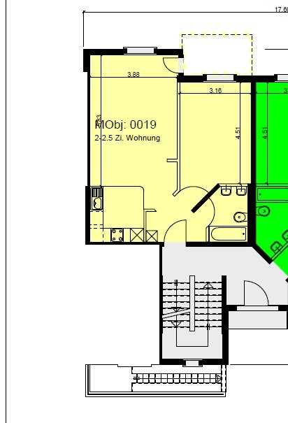 3 ½ rooms apartment