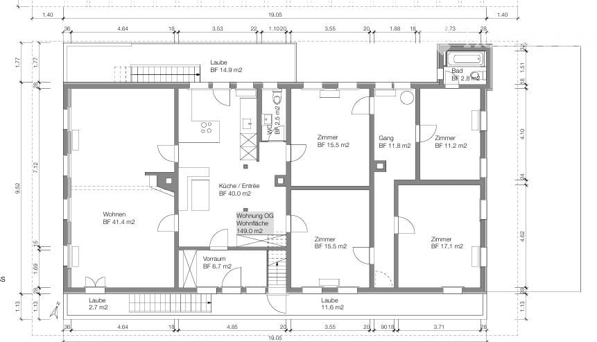 5 rooms apartment, Foto 3 von 5