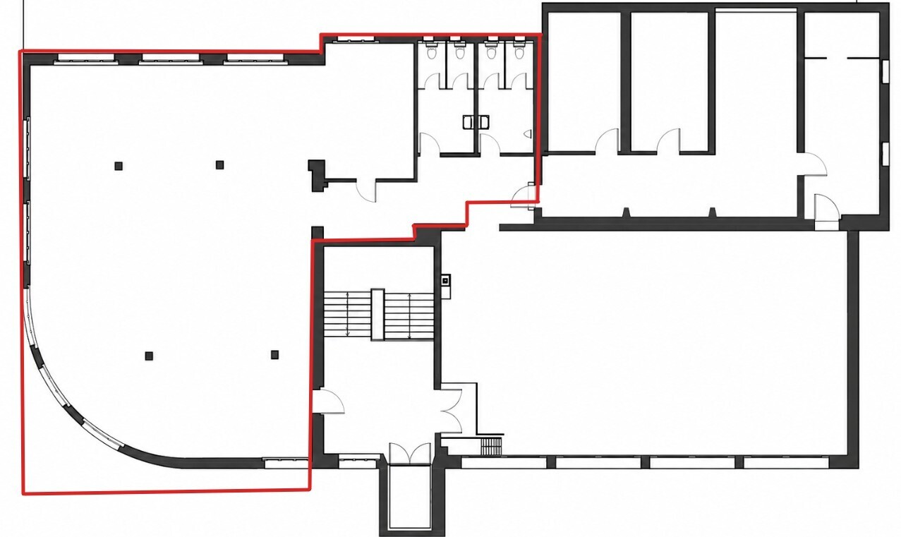 250m² commercial