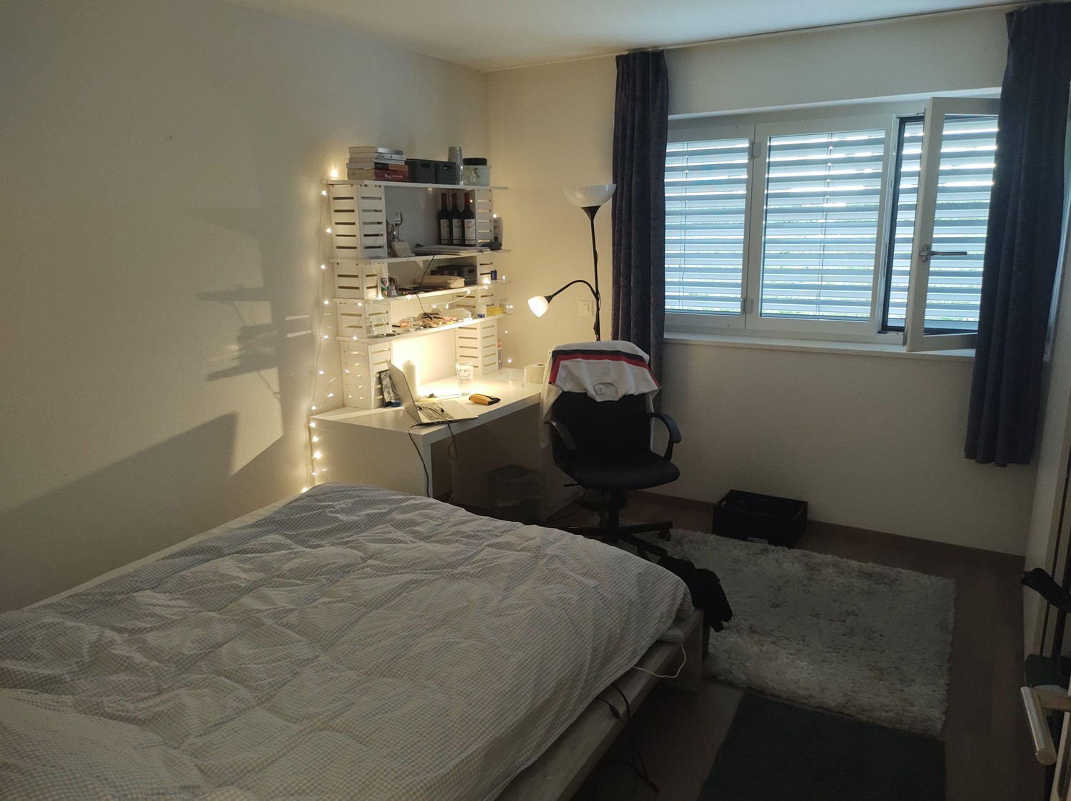 Chambre dans un appartement partagé