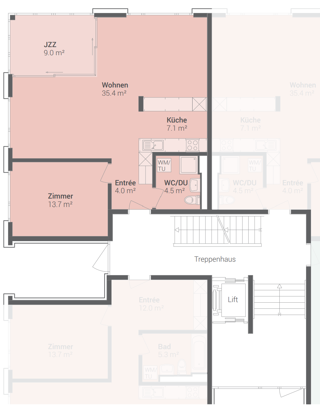 2 ½ Zimmer-Wohnung, Foto 7 von 7
