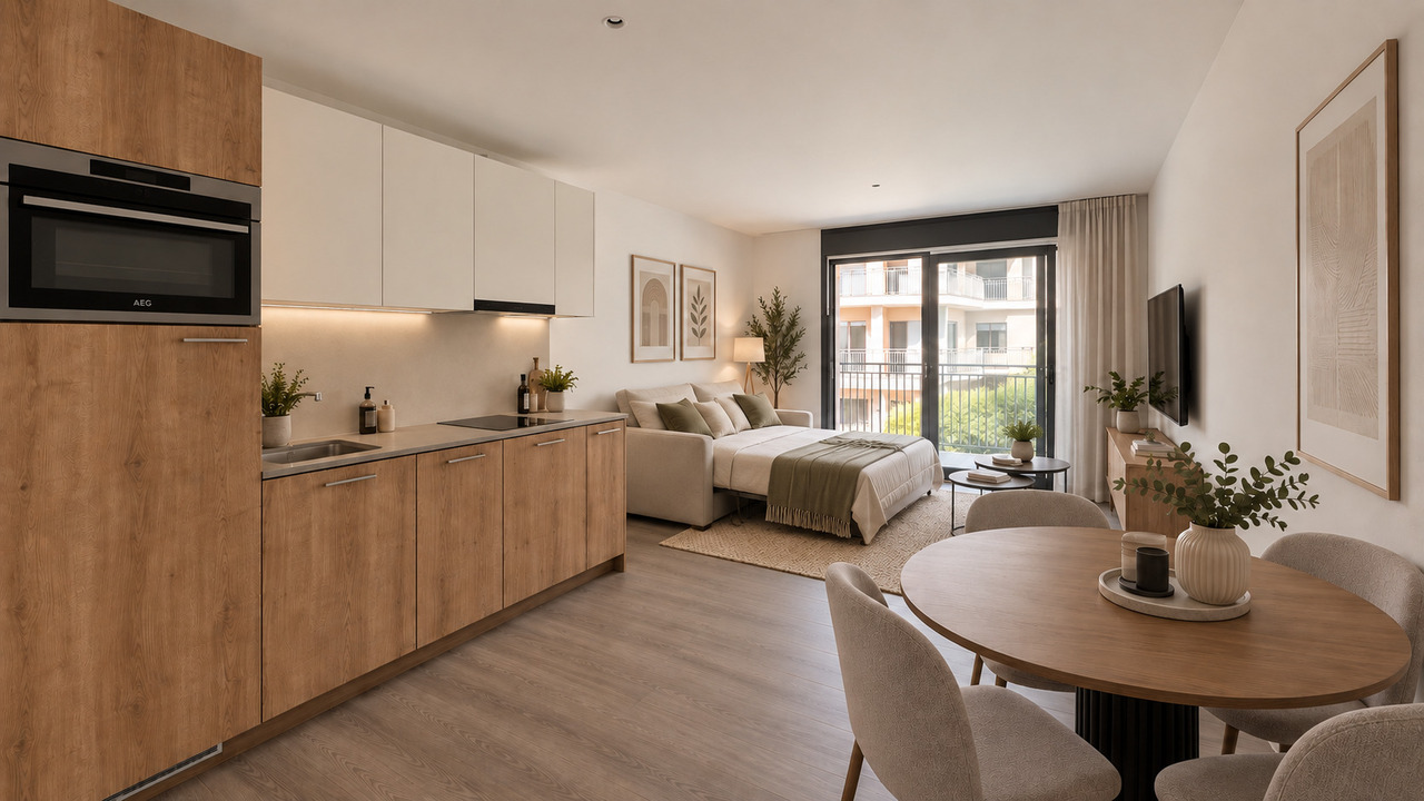 1 ½ Zimmer Studio