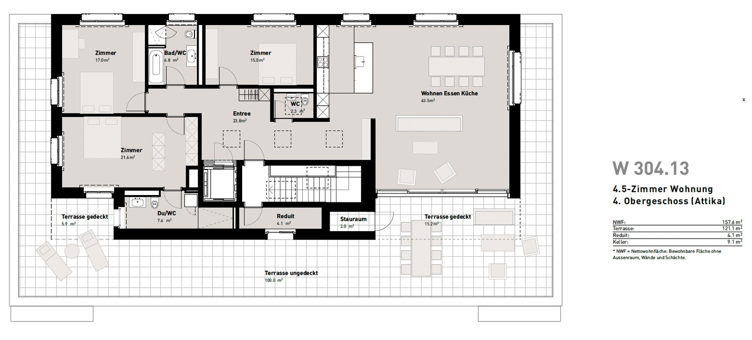 4 ½ rooms apartment, Foto 8 von 8