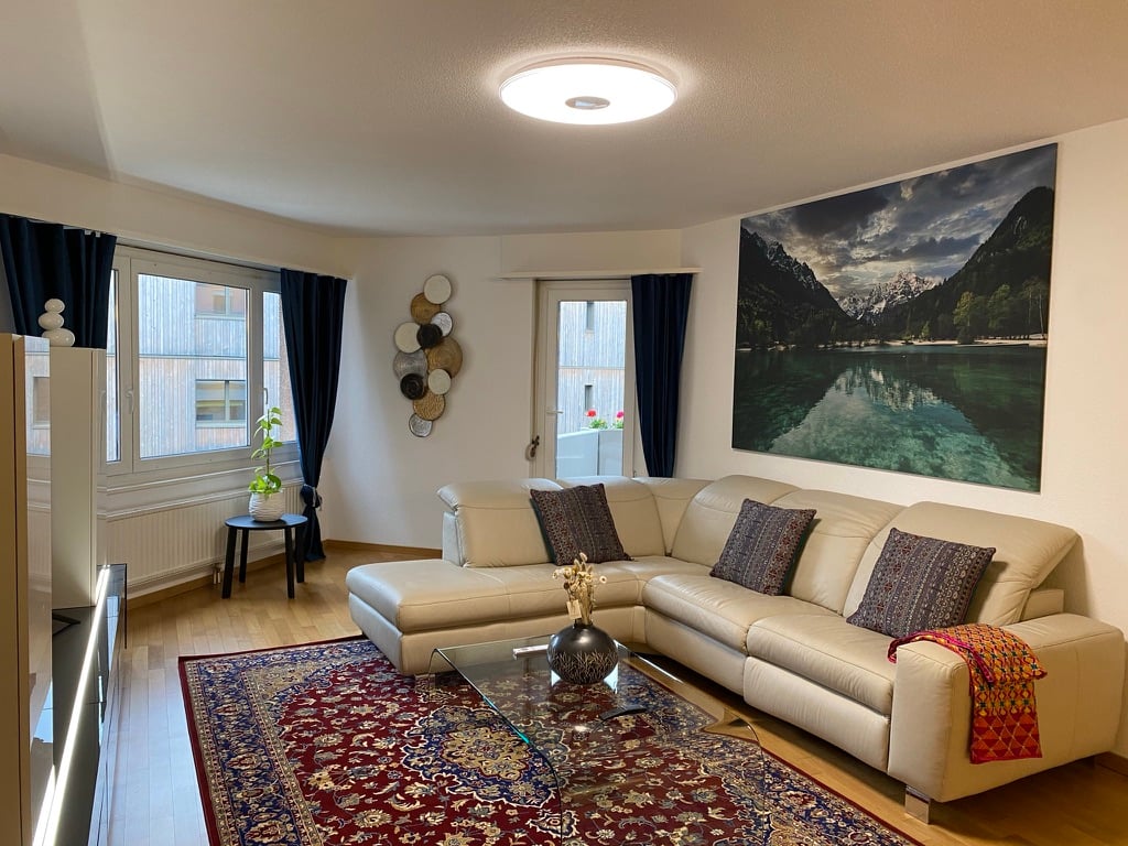 Möblierte 4 ½ Zimmer-Wohnung
