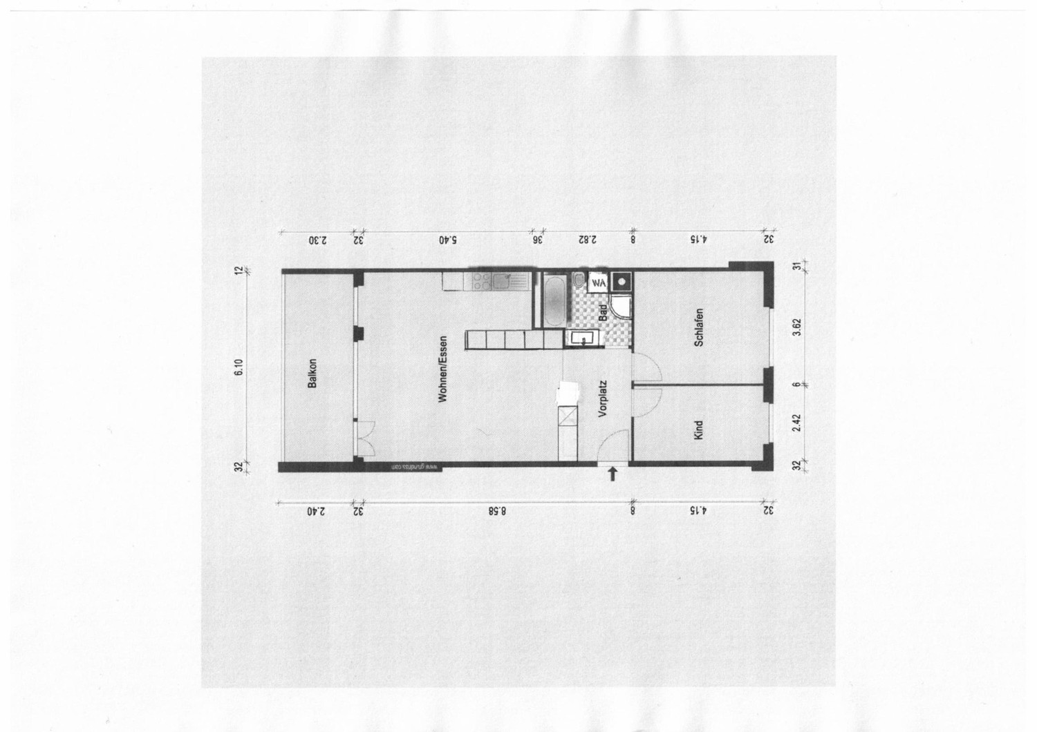 3 ½ rooms apartment, Foto 8 von 9