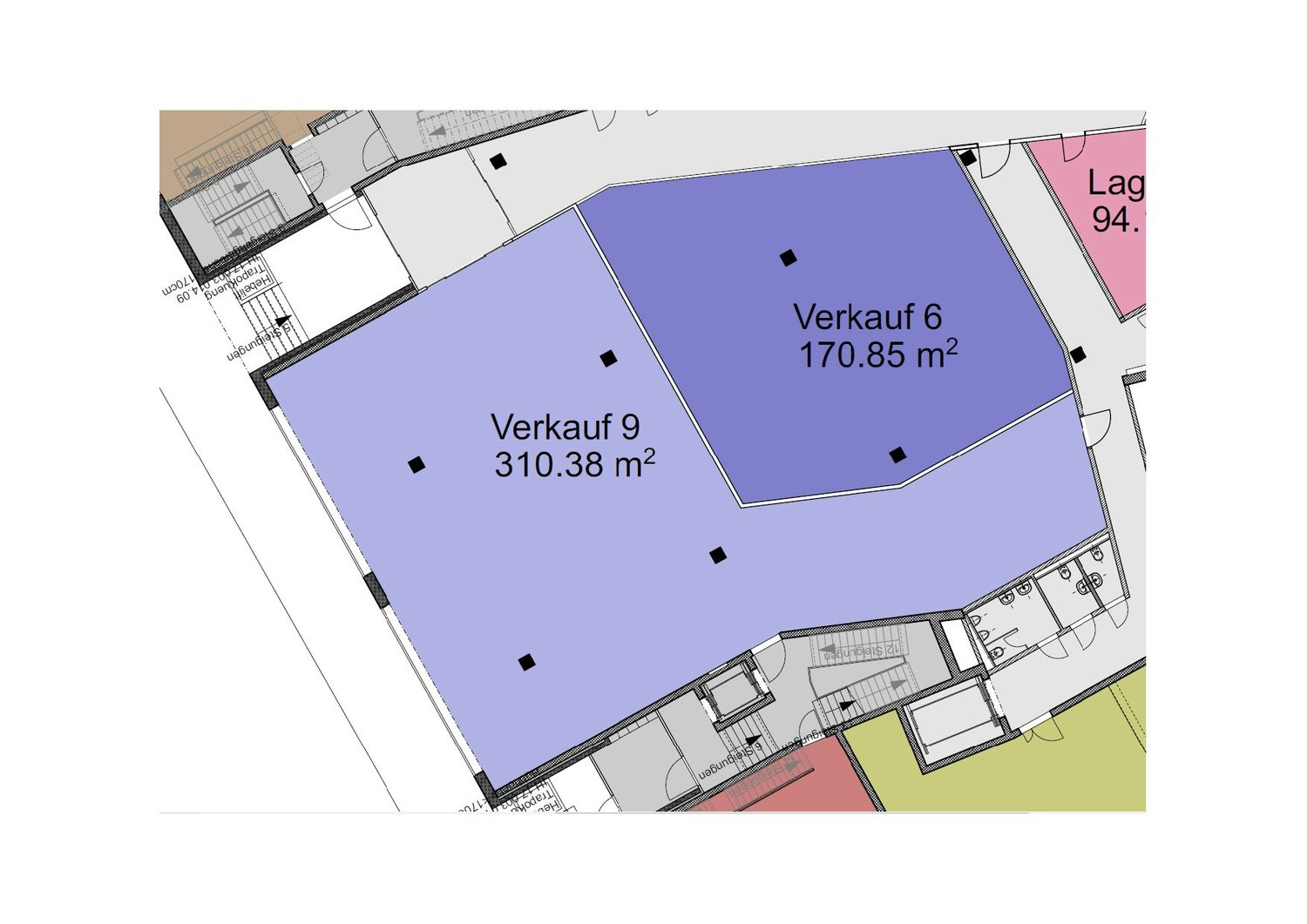 170m² commerciale