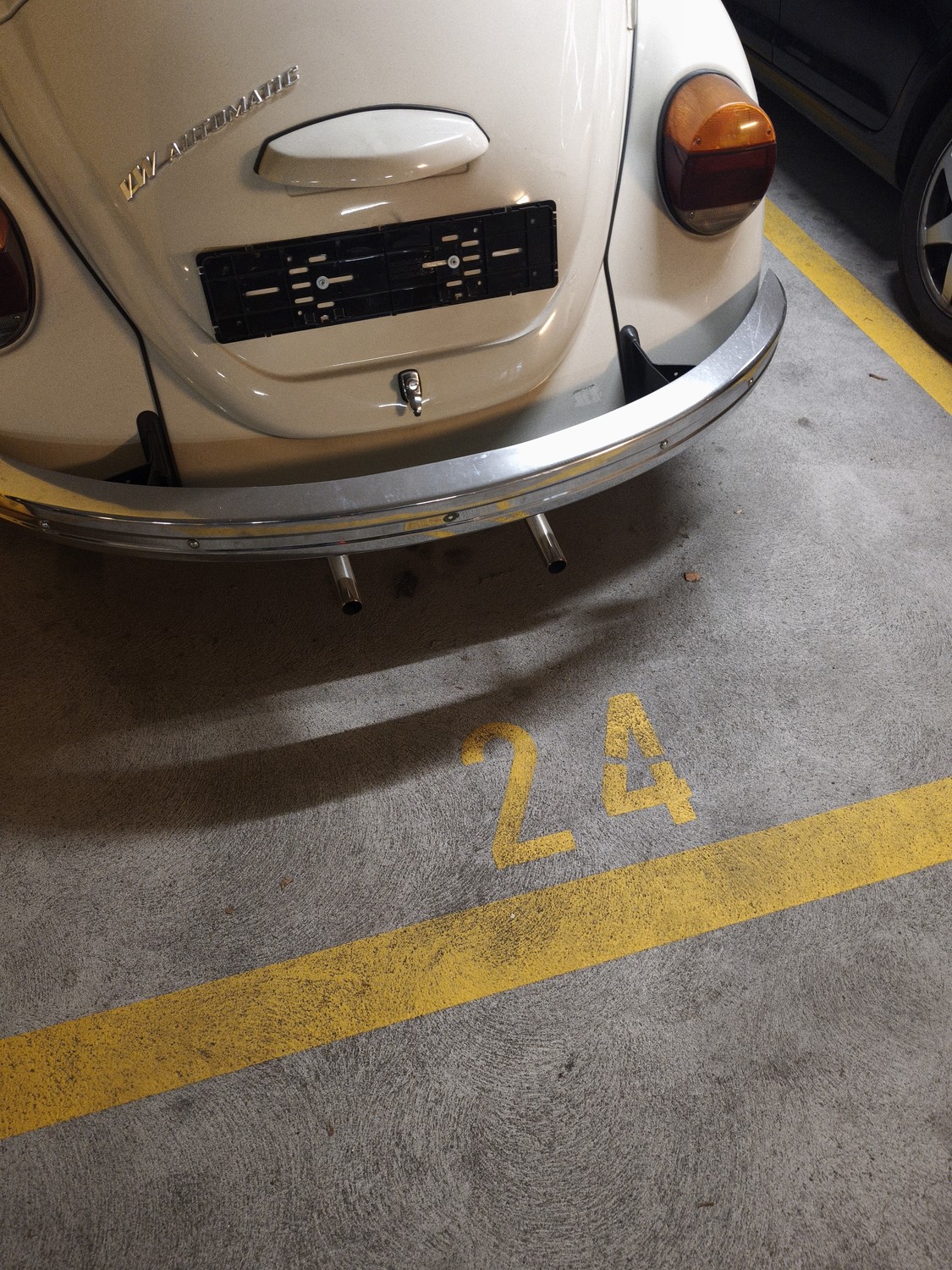 Posto auto sotterraneo
