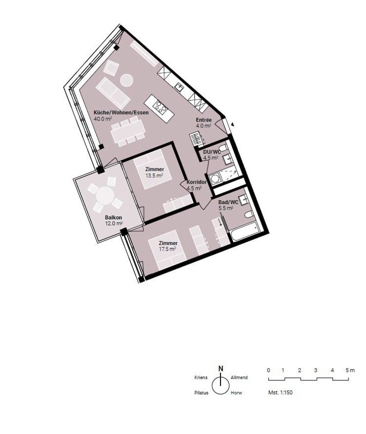 3 ½ Zimmer Wohnung, Foto 7 von 10