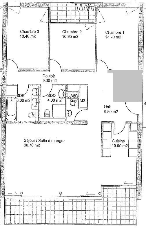 3-Zimmer-Wohnung