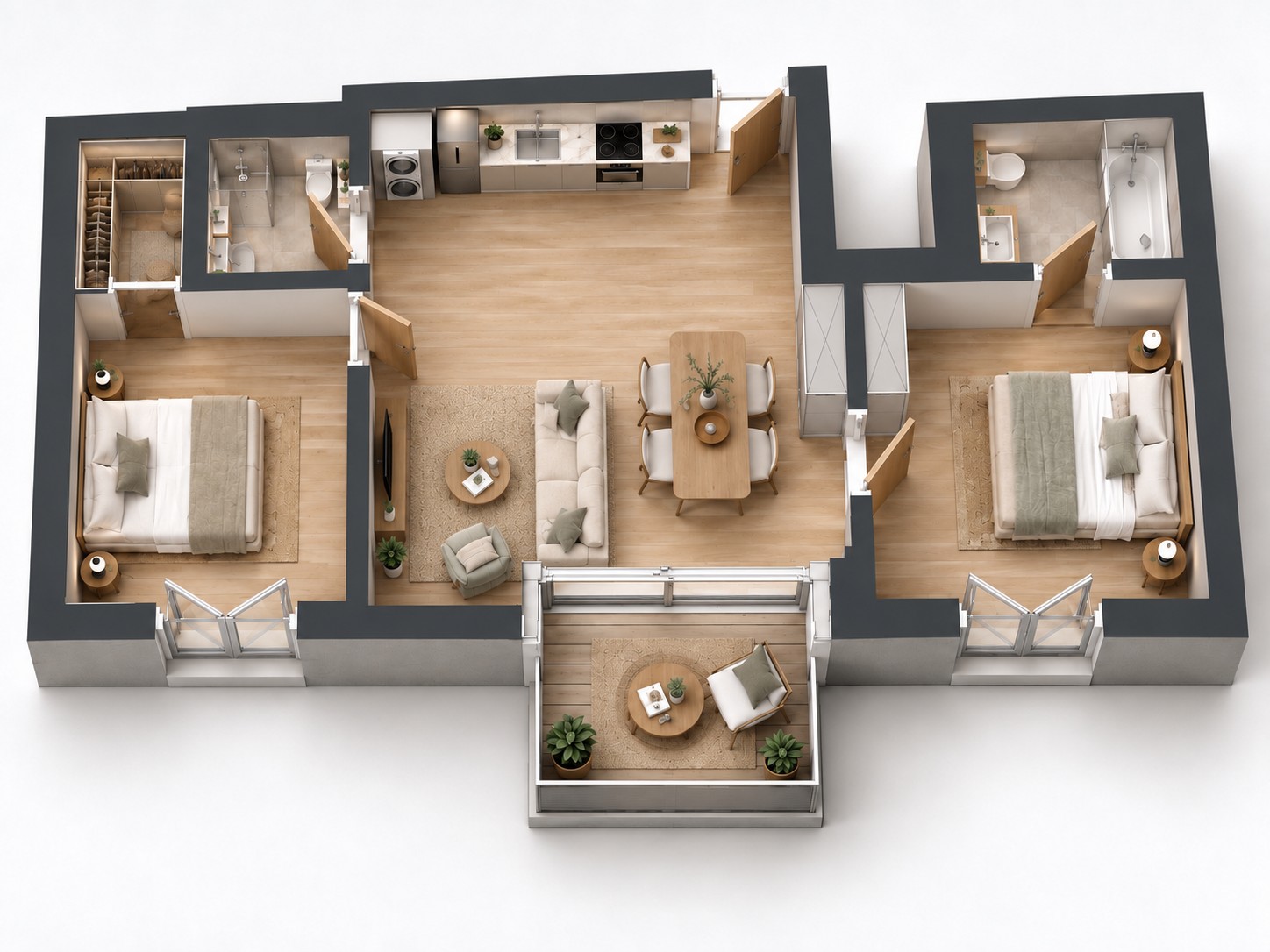 3 ½ Zimmer Wohnung, Foto 3 von 10