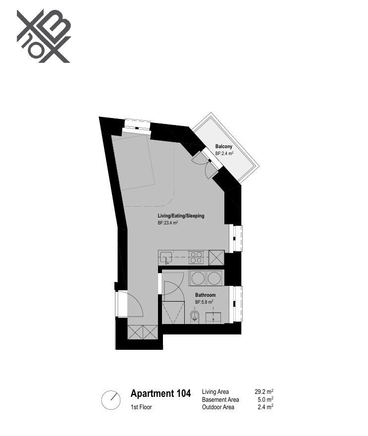1 ½ rooms apartment, Foto 4 von 7