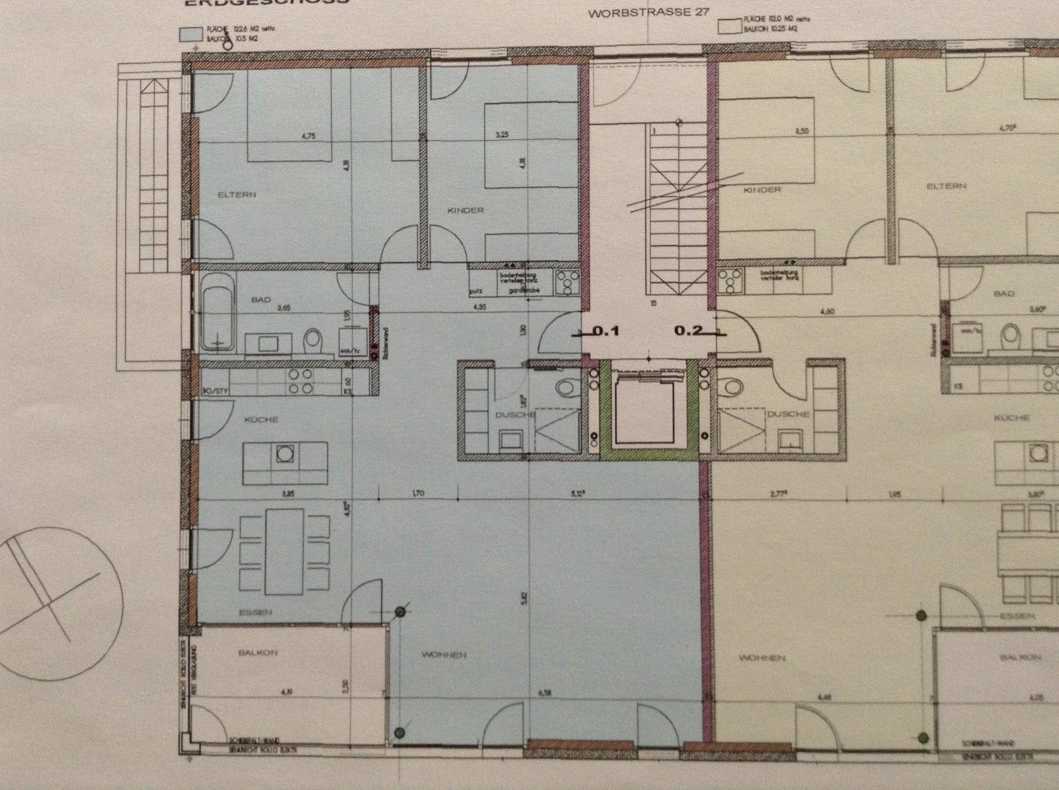 appartement de 3 ½ pièces