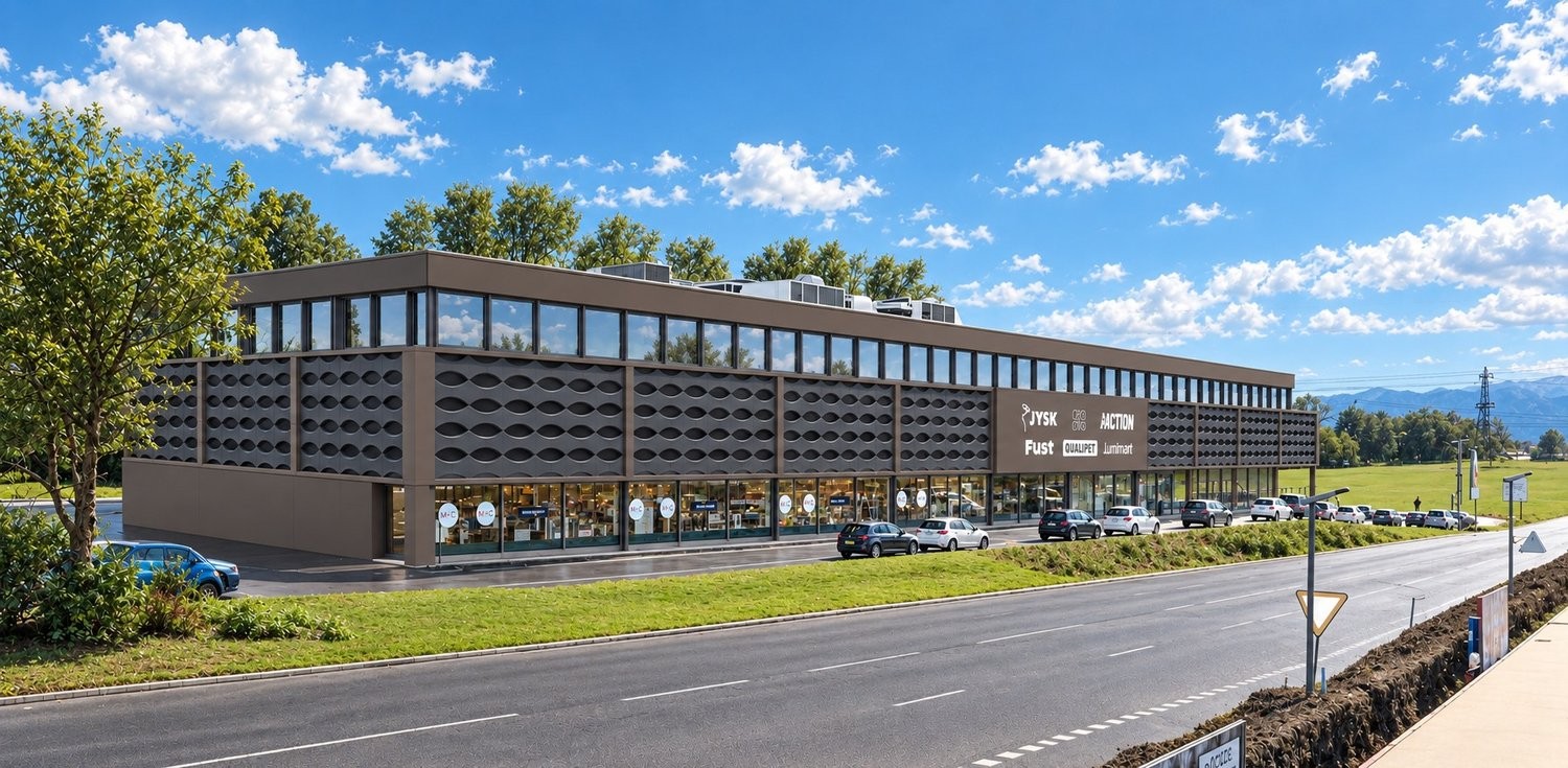 250m² shop