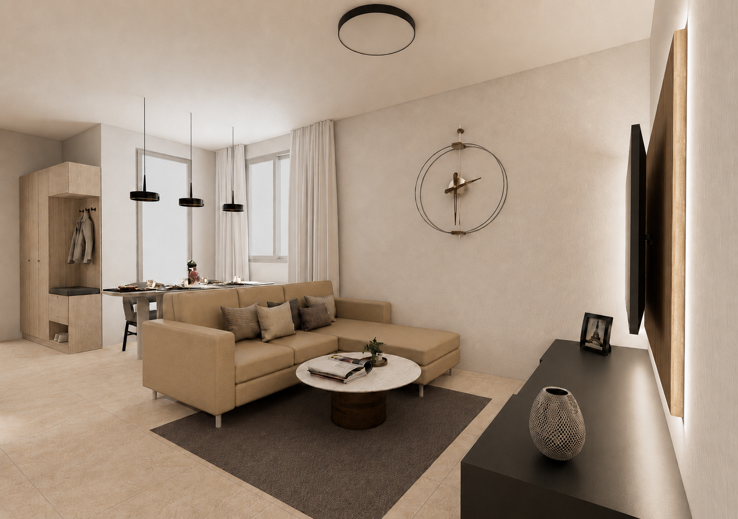 Appartement de 3 ½ pièces