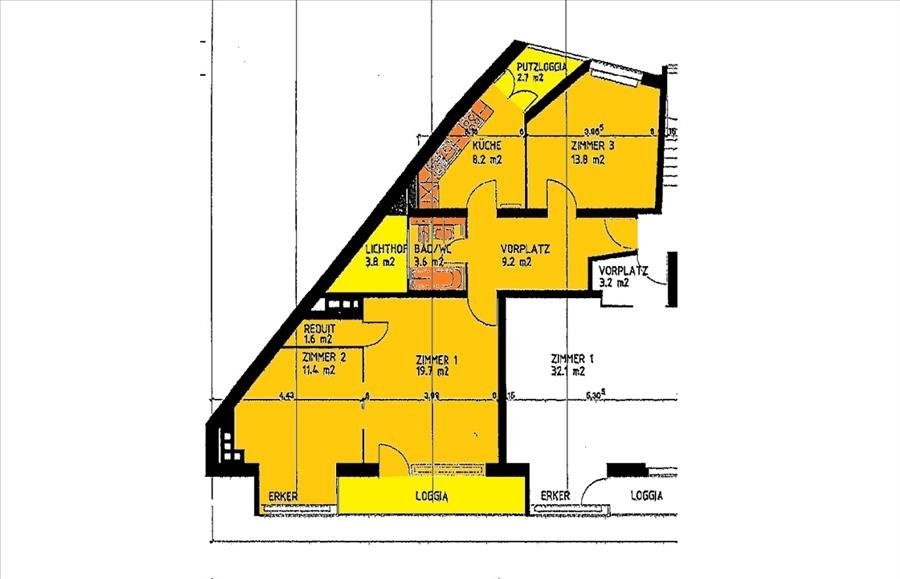 2 rooms apartment
