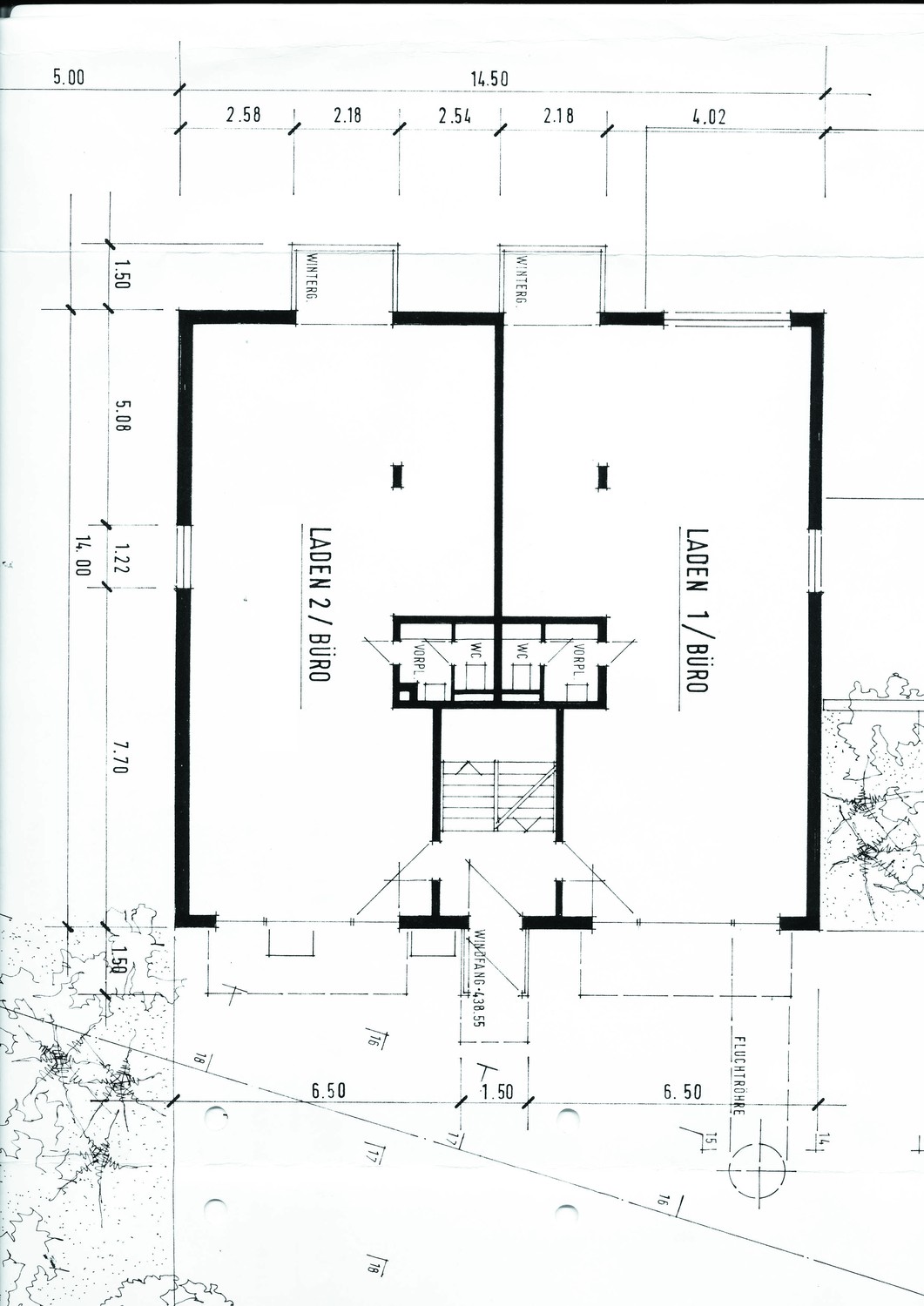 60m² commercial