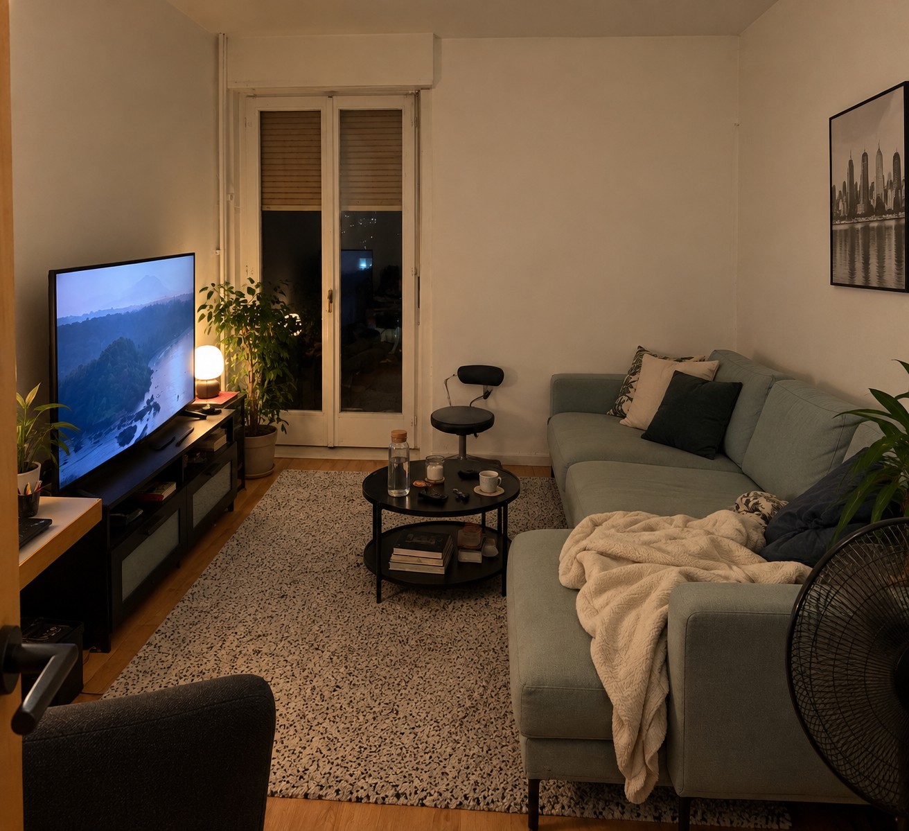 2 rooms apartment
