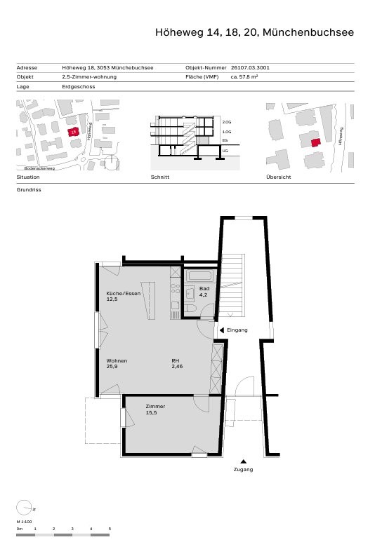 2 ½ rooms apartment, Foto 7 von 7