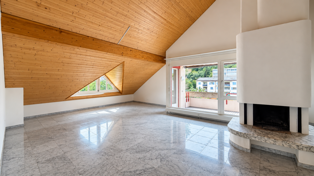 Appartamento mansardato di 2 ½ locali