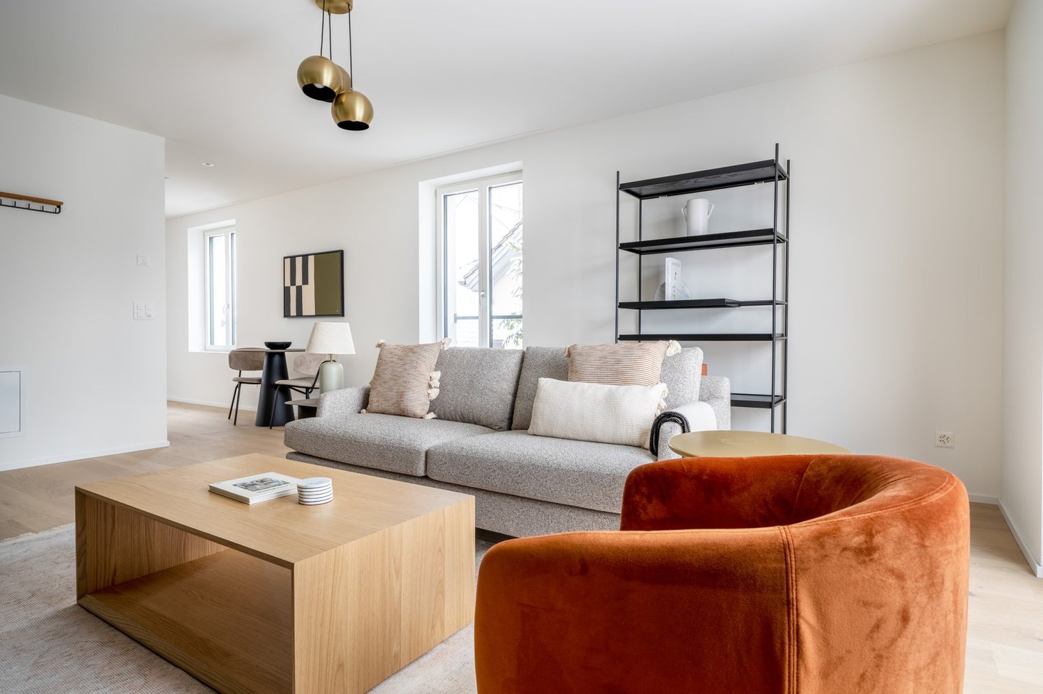 2 ½ rooms furnished flat