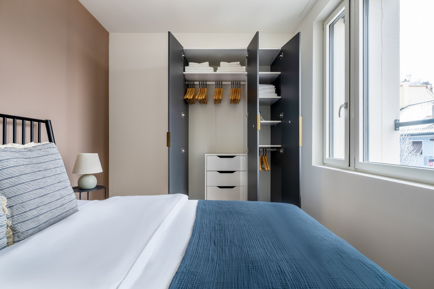 2 ½ rooms furnished flat