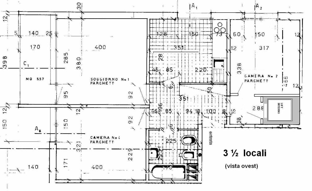 3 ½ Zimmer Wohnung