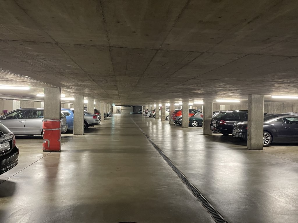 Place de stationnement couvert pour vélo