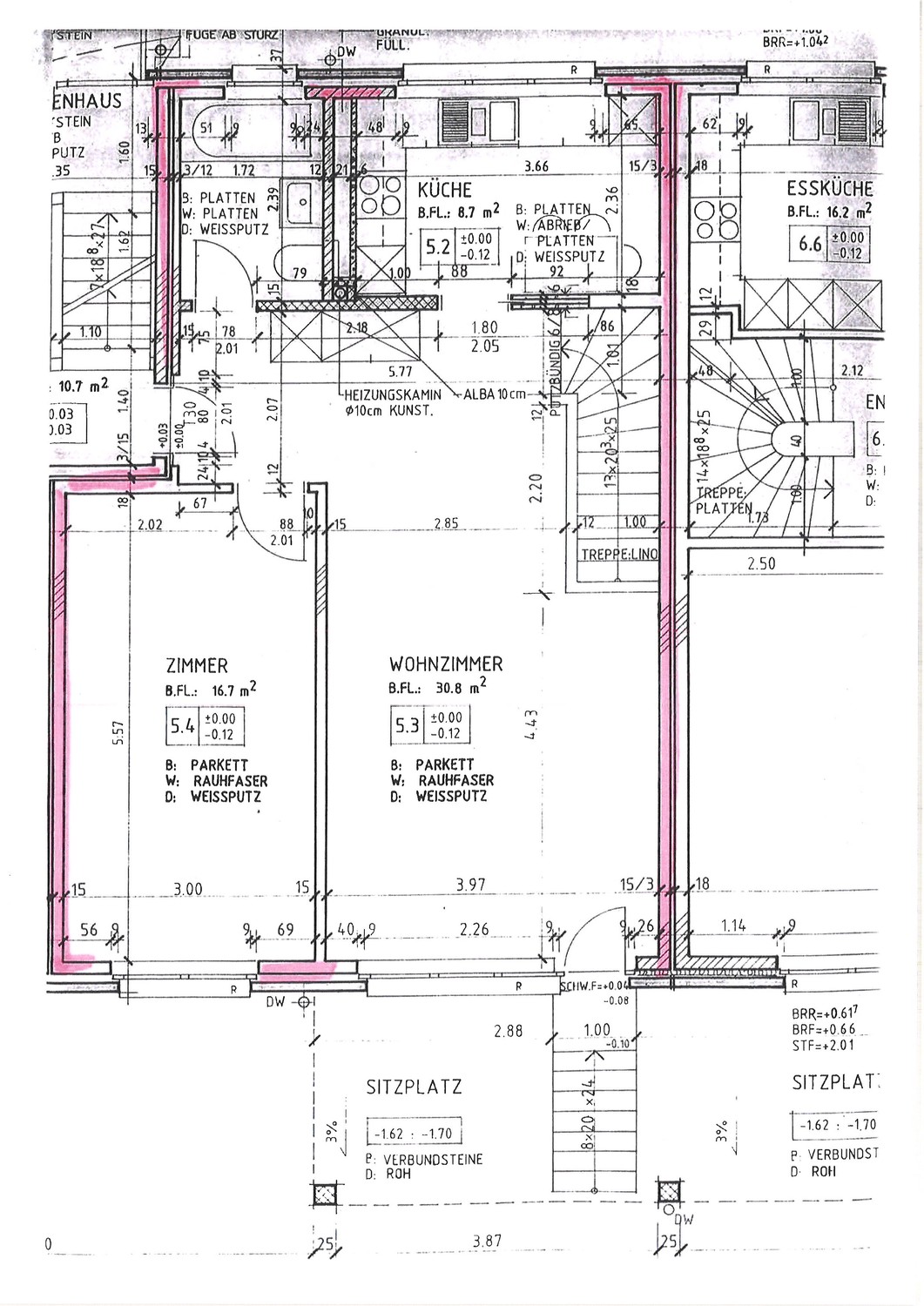 3 rooms duplex