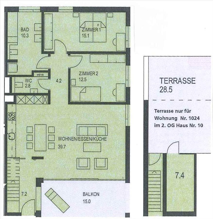 Appartement de 3 ½ pièces, photo 6 sur 6