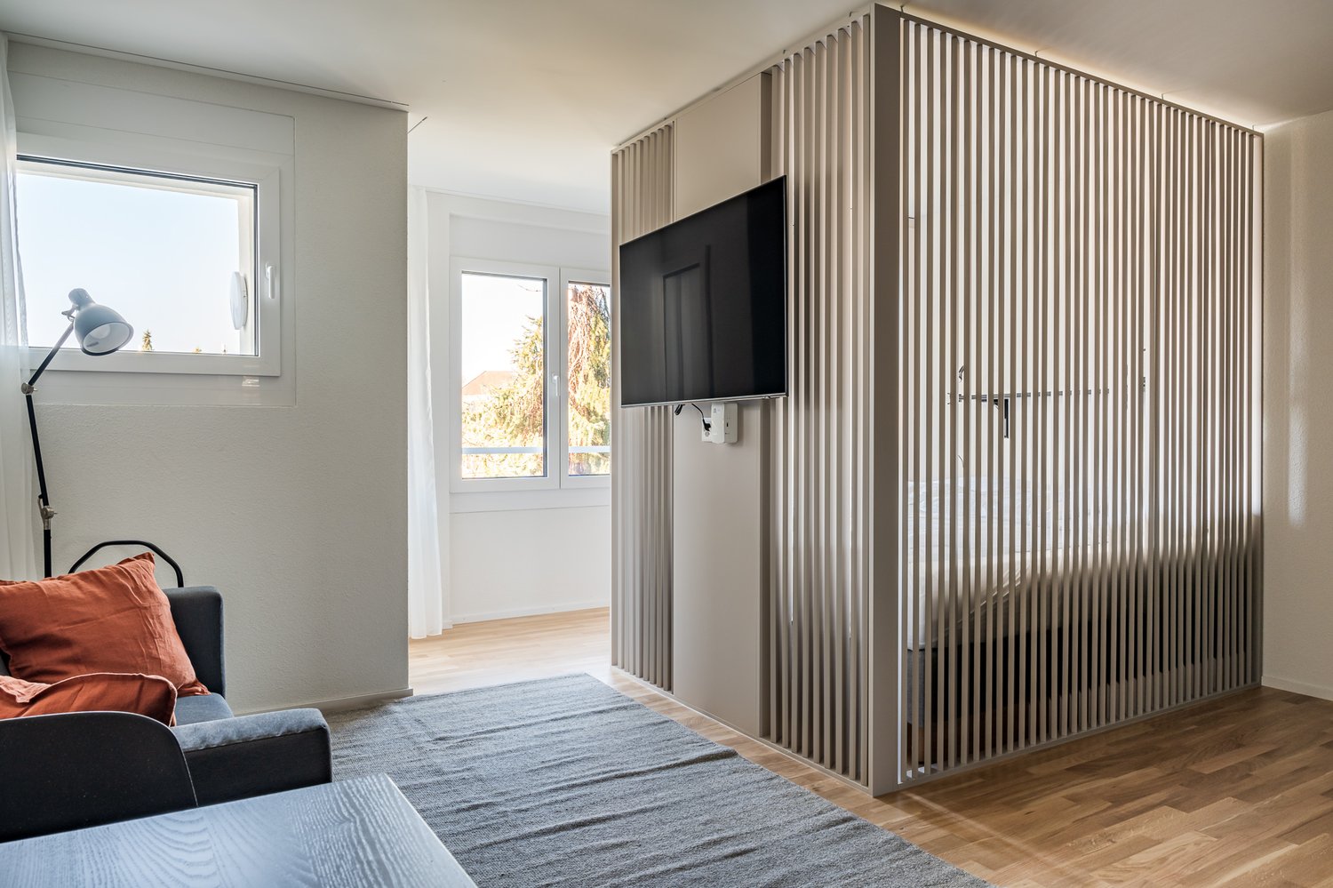 1 ½ pièces appartement meublé