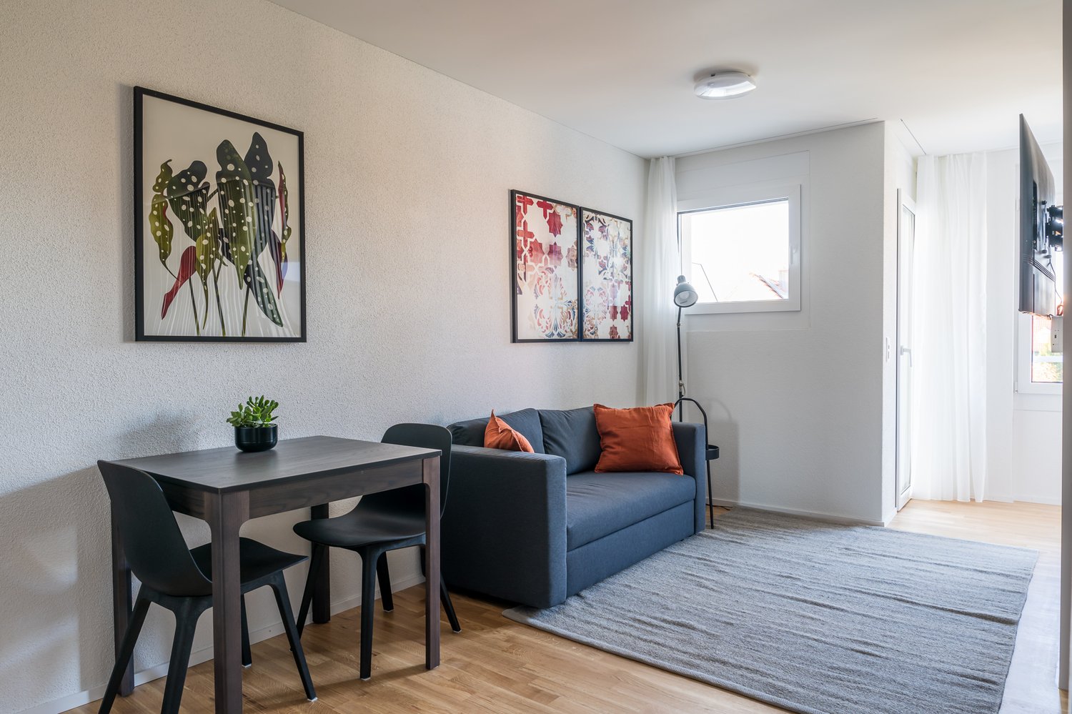 1 ½ pièces appartement meublé