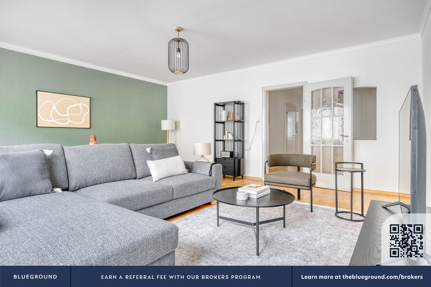 2 ½ pièces appartement meublé