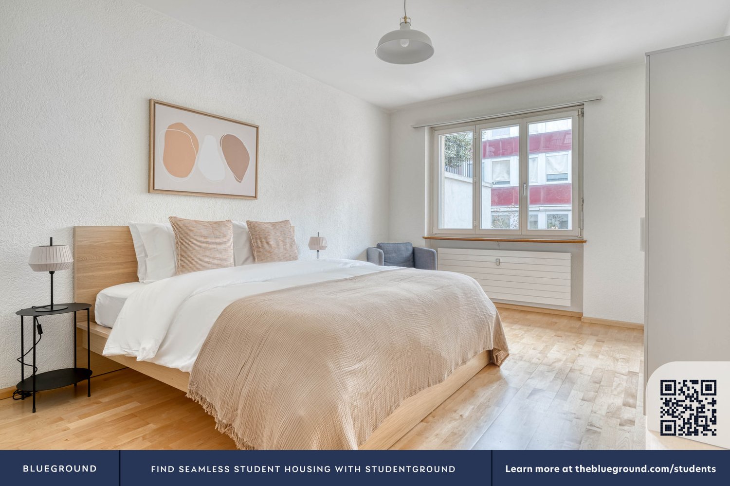 2 ½ pièces appartement meublé